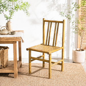 Wholesale <b>Bamboo</b> Folding Chair with Cushion Solid Frame Weather Resistant Outdoor Indoor Seating Durable Lightweight Furniture - Product Image 1