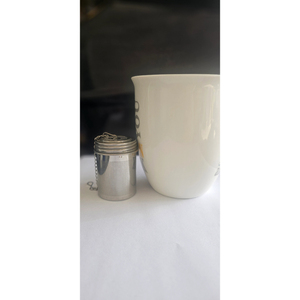 ที่กรองชาและกาแฟแบบมือถือ สแตนเลสสตีล สำหรับใบชาแบบหลวม อุปกรณ์ครัว ที่กรองชาเคลือบเงิน - Product Image 2