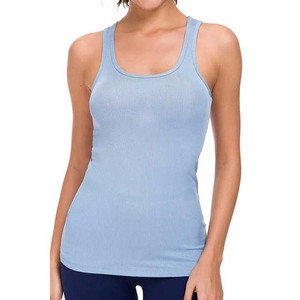 Women's Custom Sleeveless Casual Summer Wear Anti-Shrink Polyester Cotton OEM Service Women Tank <b>Tops</b> - Product Image 6