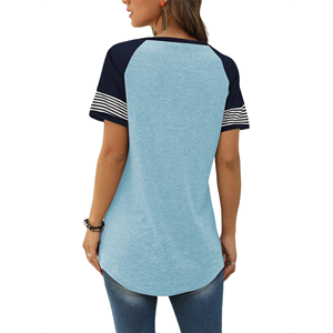 Women Casual Summer Shirts Breathable Daily Wear Trendy Street Style Tops Lightweight <b>Comfort</b> Fashion for Outdoor Vacation Look - Product Image 2