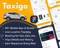 Aplicación móvil para reserva de taxis para una reserva rápida de viajes, seguimiento de conductores en tiempo real, estimaciones de tarifas y transporte a domicilio conveniente.