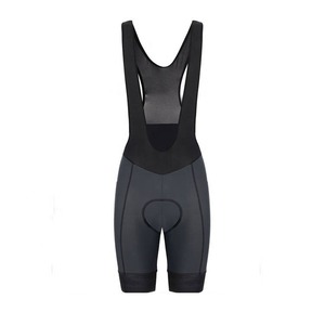 Wholesale Custom Women's Plus Size Bib Shorts Private Label <b>Cycling</b> Quick Dry Padded Road Bike Germany's Theme Team - Product Image 2