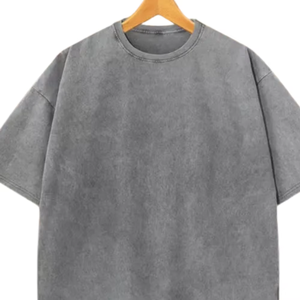 Custom Vintage Acid Wash T Shirt for Men Streetwear Vintage Distressed T Shirt Streetwear <b>Tshirts</b> for Men - Product Image 2