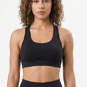 Soutien-gorge de sport à col en U pour femme, haut court de yoga rembourré, soutien-gorge de fitness pour la gym, soutien-gorge de yoga à maintien élevé pour femme - Product Image 3