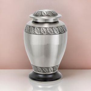 Customized Memorial <b>Ashes</b> Urn Personalized Aluminum Metal Cemetery Burial Jars Engraved Adult Funeral Cremation Urns <b>Keepsakes</b> - Product Image 5
