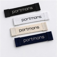 Étiquettes tissées personnalisées avec logo et texte, étiquettes à coudre pour vêtements, articles vestimentaires et sacs