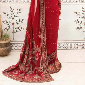 New Design Banarasi Soft Silk Wedding Wear Indian <b>Saree</b> <b>Blouse</b> Plus Size Women's Dresses Customizable Colors Sizes Indian - Product Image 2