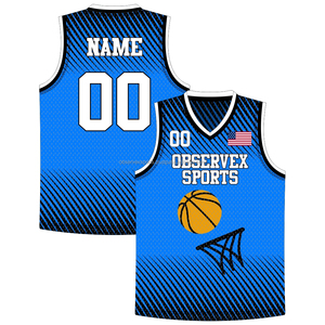 Camiseta de Baloncesto Personalizada para Hombre y Niños, Retro, Juvenil, Reversible, de Malla Transpirable, con Estampado - Product Image 1