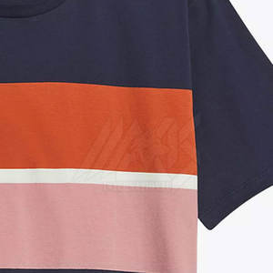 Camiseta de algodón 100% de secado rápido, transpirable, con logo personalizado impreso, de corte holgado para hombre, elegante y de alta calidad. - Product Image 5