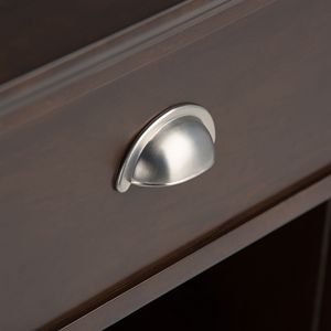 Mesa de Noche Acadian Brunette Brown, Elegante Mesita de Noche con Acabado Estilizado - Product Image 2