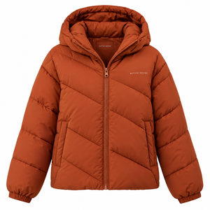 Chaqueta Acolchada de Burbujas para Mujer de Alta Calidad, con Logotipo Personalizado, Corte Ajustado, Casual, Otoñal, Ecológica, con Cuello Alto y Cálida - Product Image 2