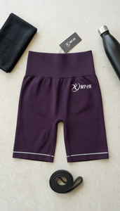 กางเกงขาสั้นโยคะผู้หญิง ยกกระชับสะโพก ระบายอากาศดี สวมใส่สบาย ผ้าไนลอน/คอตตอน เอวยางยืด เหมาะสำหรับออกกำลังกาย ฟิตเนส กระชับสัดส่วน - Product Image 6