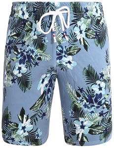 ชุดเสื้อผ้าสไตล์ลำลองสำหรับผู้ชาย,เสื้อยืดแขนสามส่วนสั้นระบายอากาศได้ดีพร้อมกางเกงขาสั้นสำหรับฤดูร้อน - Product Image 4