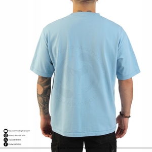 Camiseta Premium de Corte Cuadrado, 100% Algodón, Gruesa, Oversize, Ecológica, de Secado Rápido, Manga Corta, con Logotipo Personalizado, Impresión DTG, Estilo Urbano - Product Image 5