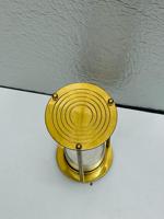 Reloj de Arena de 6'' de Latón Macizo con Diseño 3D de Ángel Animal |   Pie Decorativo Vintage para Mesa de Graduación
