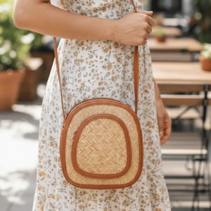 Top Selling Grass <b>Sling</b> <b>Bag</b> Eco Friendly Natural Fiber Crossbody <b>Bag</b> for Women Stylish Daily Available At Best Market Price - Product Image 1