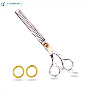 Kit de Tijeras Profesionales para Cortar Cabello, de Acero Inoxidable, para Salón de Belleza, Tijeras de Peluquería, Tijeras de Entresacar para Barbería - Product Image 5