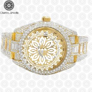 Reloj de Lujo para Hombre Charm Jewells, Acero Inoxidable, Esfera de 40 mm, Correa de 20 mm, Cierre Oculto con Botón, Movimiento Mecánico, Resistente al Agua 10 Bar - Product Image 1