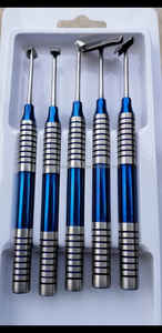 Juego de escalador Dental de acero inoxidable 6 unid/set instrumento de llenado compuesto Dental - Product Image 2