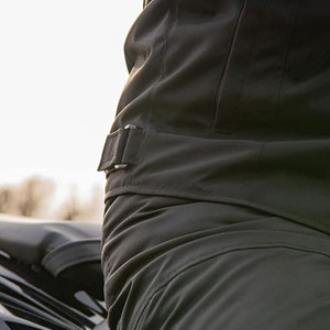 Veste de moto réfléchissante en coton pour l'hiver, grande taille, avec protection renforcée des épaules et des coudes pour la conduite nocturne - Product Image 3