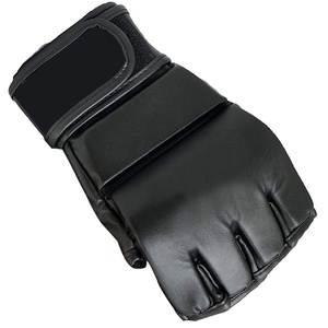 ถุงมือ MMA คุณภาพสูงขายส่ง ออกแบบเองได้ แห้งเร็ว ระบายอากาศได้ดี หนัง PU แบรนด์สั่งทำได้ สำหรับมืออาชีพ ใช้งานกลางแจ้ง น้ำหนักเบา - Product Image 3