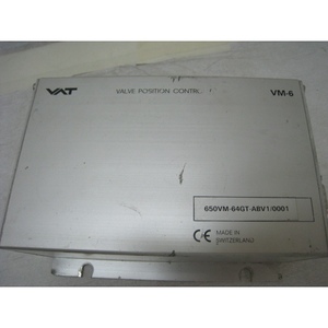 ตัวควบคุมตำแหน่งวาล์ว VAT 650VM-64GT-ABV1 VM-6 - อุปกรณ์และอะไหล่เซมิคอนดักเตอร์ระดับโลกที่เชื่อถือได้ - Product Image 3