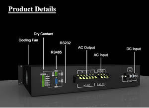 BVT 4000W 인버터 내구성 48v 220v 트리플 출력 팔레트 랙 인버터 60hz 주파수 SPWM 전원 인버터 - Product Image 2