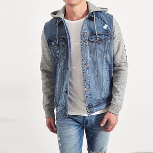 Wholesale Denim Jacket for Men's High Quality Oversized Fashion Casual Wear Men Denim Jeans Jackets in Low MOQ - Product Image 1