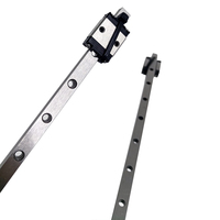 Rail de guidage linéaire carré de haute précision YOSO HGH15 HGH20 HGH25 HGH30 avec bloc coulissant pour machines d'automatisation CNC