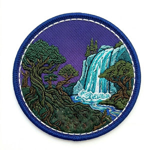 Durable Eco-Friendly Lightweight <b>Sew</b> <b>on</b> <b>Patches</b> with Embroidery for Clothing Uniforms Caps Jackets Bags Decorative Apparel Use - Product Image 1