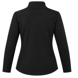 Jack and Jill Women <b>Black</b> Quarter Zip Pullover <b>Long</b> Sleeve Stand Collar Lightweight Performance Casual Activewear <b>Top</b> - Product Image 2