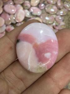 Opal rose naturel en vrac, cabochon pour la création de bijoux à prix abordable - Product Image 6
