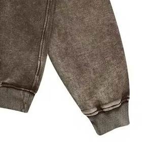 Sudadera con Capucha Extra Grande de Estilo Vintage, Personalizada Glory OEM, para Hombre, Ropa Urbana, Sudadera de Algodón Grueso de Primera Calidad, Venta al Por Mayor - Product Image 4