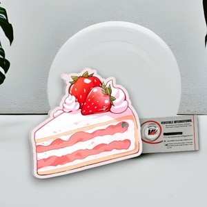Coupes d'ongles magnétiques en acrylique de haute qualité, motifs Fraise, Gâteau, Cœur, Fleur, Diamant, Marque privée, Réutilisables, Écologiques, Portables - Product Image 3