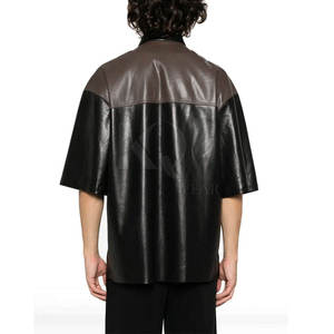 Camisas de Cuero de Alta Calidad para Hombre, Material Ligero y Suave, Ajuste Cómodo para Uso Casual y Diario - Product Image 2