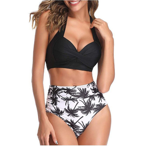 Women's Athletic One Piece Swimsuit Color Block Racing Swimwear Quick Dry Training Bathing Suit Beachwear - Product Image 1