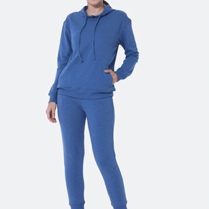 Sweat-shirt à capuche 100 % coton pour femme, personnalisable avec impression frontale, couleurs unies, manches longues, disponible en OEM, collection Hiver 2026 – Vente en gros - Product Image 5