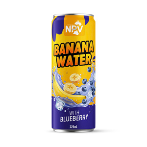 Bebida carbonatada de plátano y chocolate en lata de 325 ml, marca privada, lista para beber - Product Image 2