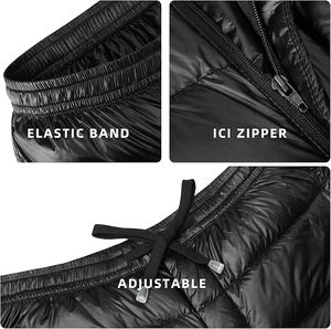 กางเกงสกีแบบ unisex ผ้าสังเคราะห์บุฉนวนกันความร้อน -Tex ปิดด้วยเชือกผูก ปรับแต่งสีได้ กันน้ำ กันลม ระบายอากาศได้ - Product Image 6