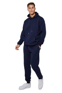 Survêtement pour homme en molleton technique 100% coton, vintage, à capuche, uni, avec logo personnalisé, respirant, de haute qualité, poids du tissu 420g, pour l'hiver - Product Image 3