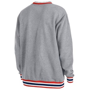 Sudadera Personalizada de Alta Calidad Estilo Universitario con Cuello Redondo, 100% Algodón, Logotipo Bordado, Forro Polar Lavado, Invierno - Product Image 6