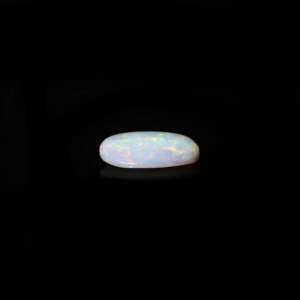 Natural Fire Opal Loose Gemstone-4.55 Carat Faceted White Stone Certified Wholesale - Product Image 3
