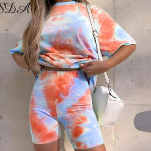 Ensemble T-shirt uni à manches courtes et short personnalisé pour homme, ensemble d'été unisexe, survêtement personnalisé pour femme, ensemble de survêtement en coton 2 pièces - Product Image 4