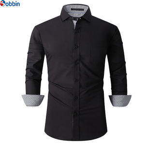 Camisas de Vestir Personalizadas para Hombre, Diseño Profesional, Camisa de Vestir Básica de Alta Calidad para Hombre, Ropa de Trabajo, Camisa con Botones para Hombre con Estampado Empresarial - Product Image 1