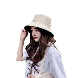 Chapeau Bob Unisexe Quotidien Léger Respirant en Coton Doux Confortable Décontracté Protection Solaire Extérieure - Product Image 4
