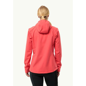 Veste softshell imperméable à capuche pour femme, doublure polaire thermique, veste softshell d'hiver pour la randonnée et les voyages - Product Image 4