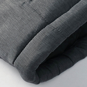 Chaleco acolchado sin mangas para hombre, estilo color block, vintage, ligero, cálido, con cremallera, informal, para otoño - Product Image 3