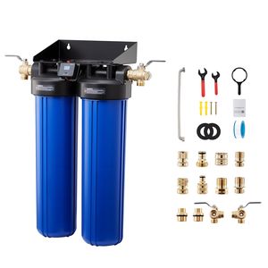 Sistema di Lavaggio Auto Senza Macchie 2x4L con Valvola Bypass per Resina DI e Misuratore TDS - Filtro Acqua Deionizzata per Lavaggio Auto Senza Aloni - Product Image 1
