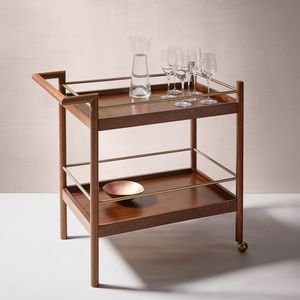 Wooden bar cart serving <b>trolley</b> bar <b>trolley</b> wooden serving cart drinks <b>trolley</b> bar serving cart tea <b>trolley</b> kitchen <b>trolley</b> - Product Image 2