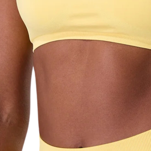 เสื้อชั้นในกีฬาไร้ตะเข็บสำหรับผู้หญิง สายรัดไขว้หลัง ยืดหยุ่นสูง เหมาะสำหรับโยคะ ฟิตเนส ออกกำลังกาย ชุดกีฬา OEM - Product Image 6